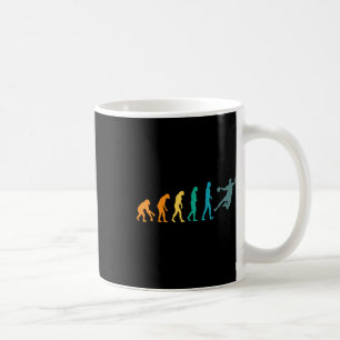 Mug Évolution de Handball Sport Drôle