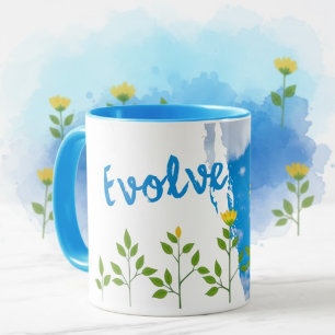 Mug Évolution de la boule de tournesol