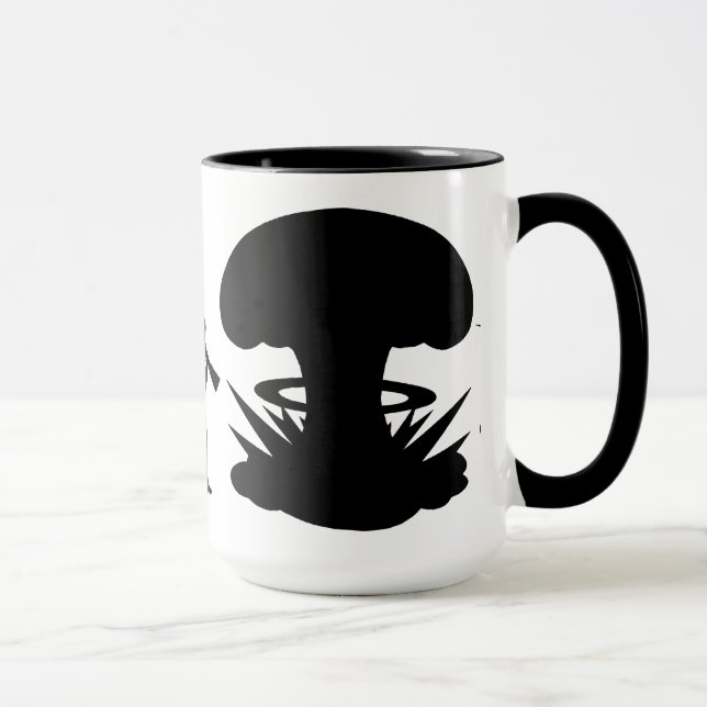 Mug Évolution de l'Homme et du Cafard Tableau d'Évolut (Droite)