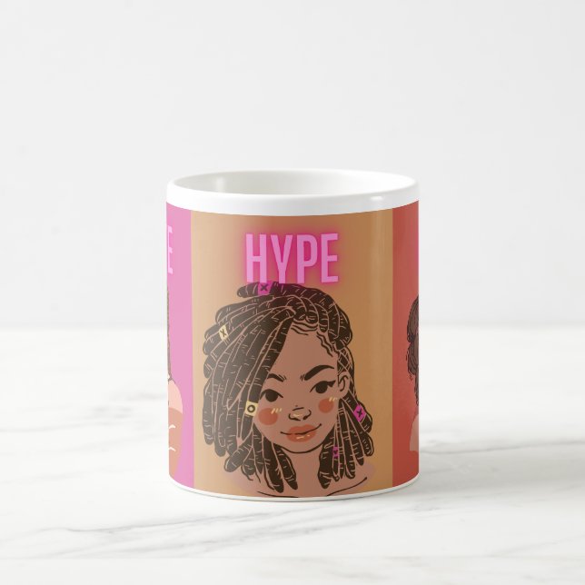 Mug Évolution de l'hype lumineuse (Centre)