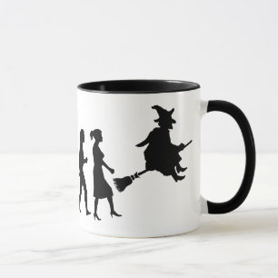 Mug Évolution de sorcière