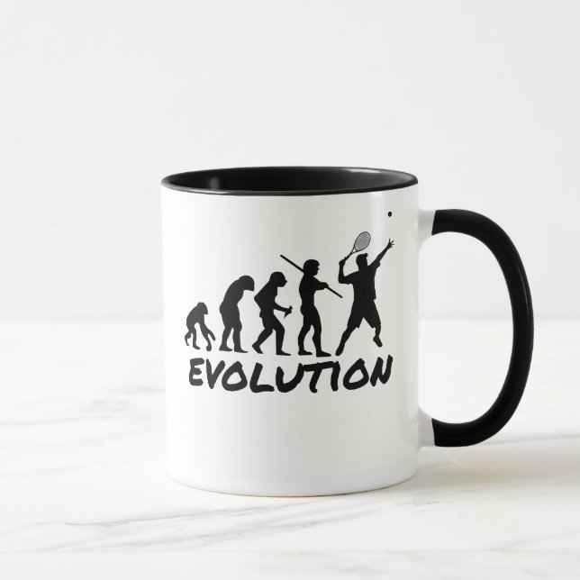 Mug Évolution de tennis (Droite)