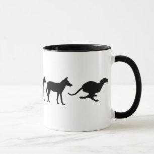 Mug Évolution de whippet