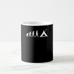 Mug Évolution du camping