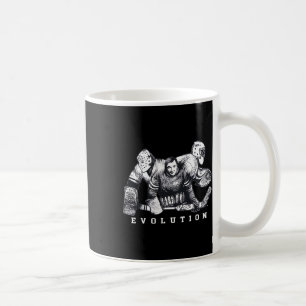 Mug Évolution du gardien de hockey sans masque Masque