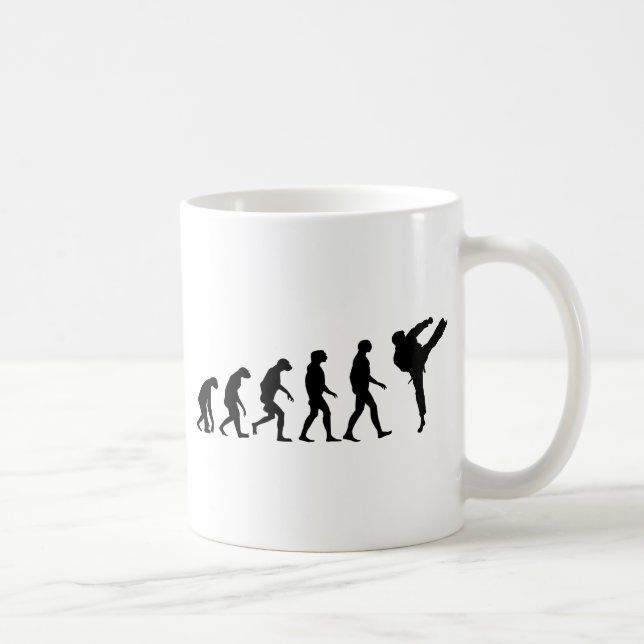 Mug Évolution du karaté (Droite)