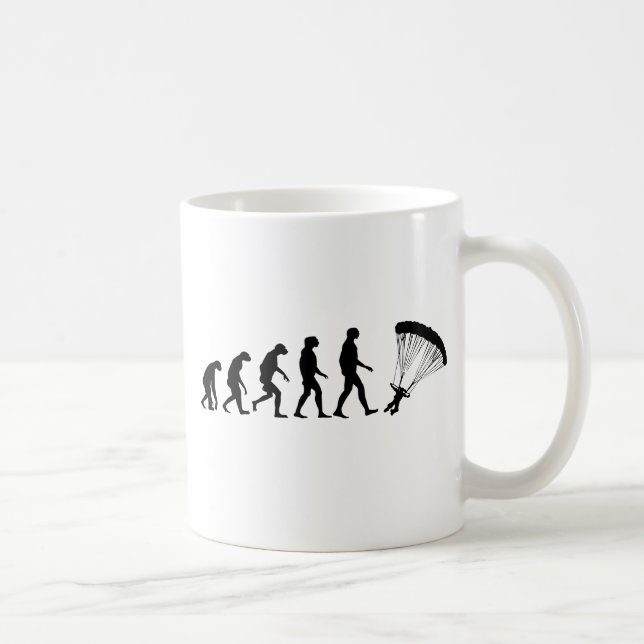 Mug Évolution du parachutage (Droite)