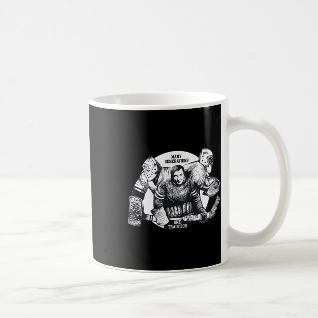 Mug Évolution du patrimoine des gardiens de but de hoc (Droite)