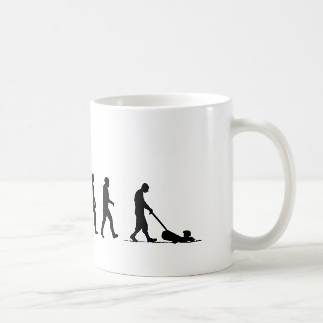 Mug Évolution EVO07 de banlieue de tondeuse à gazon de (Droite)