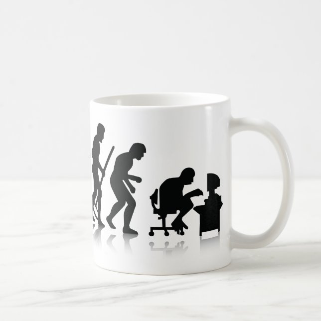 Mug Évolution nerd (Droite)