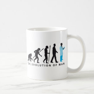 Mug evolution of doctor of medicine physician