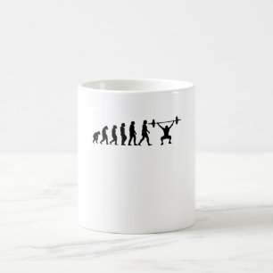 Mug Évolution Powerlifting Bodybuilding Cadeau