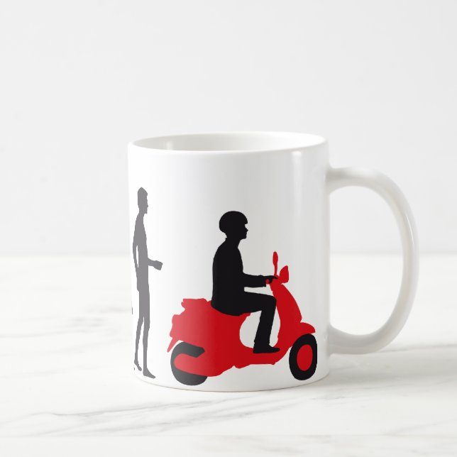 Mug Evolution scooter (Droite)