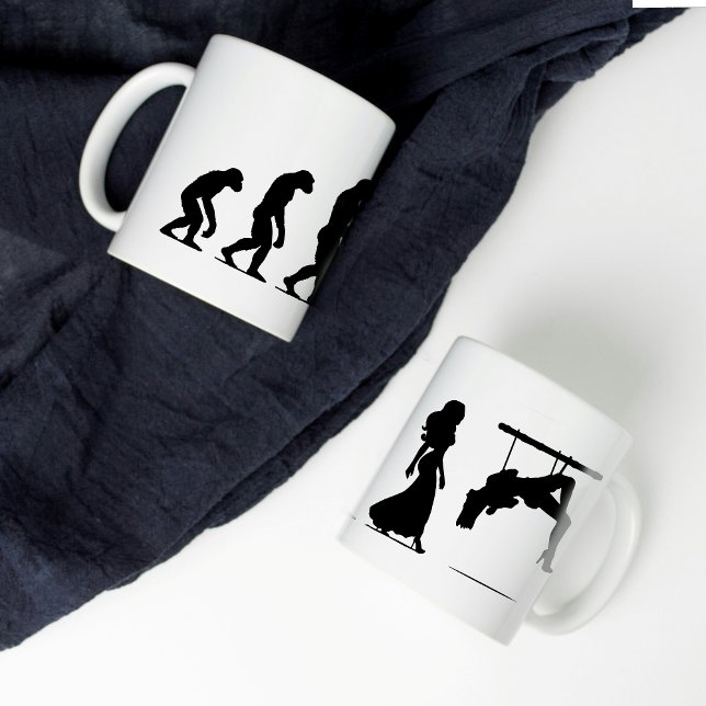 Mug Evolution shibari (Evolution of shibari mug)