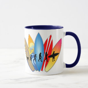 Mug Évolution surfante