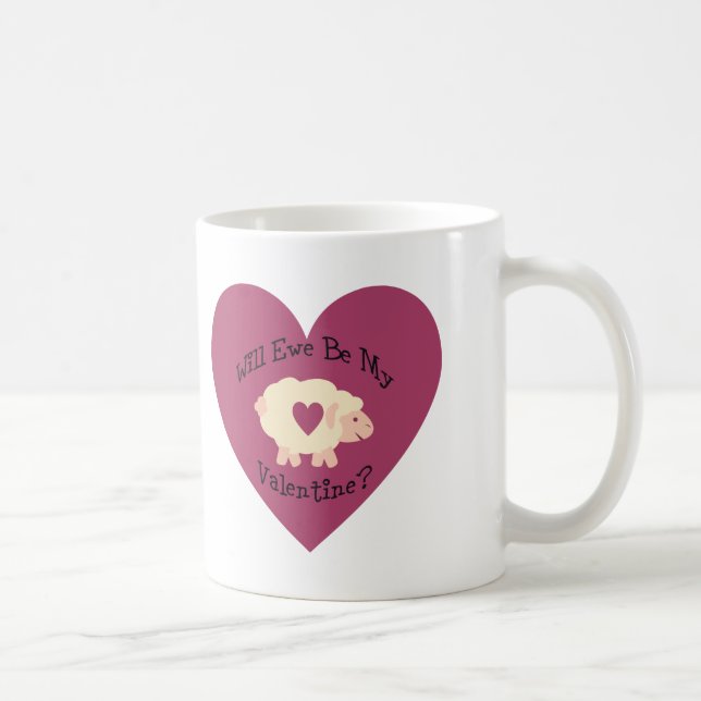 Mug Ewe Sera Ma Saint-Valentin ? (Droite)