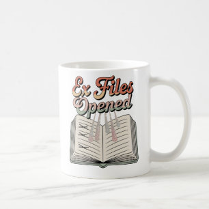 Mug Ex fichiers ouverts Humour des reçus émotionnels