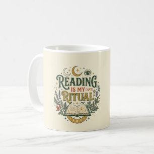 Mug Ex Libris La Lecture Est Mon Rituel Céleste Biblio