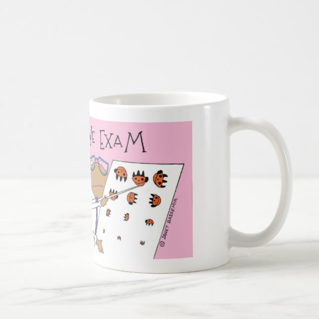 Mug Examen de la vue d'araignée (Droite)