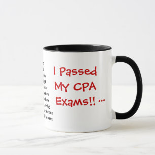 Mug Examens CPA passés ! Plaisanterie du laissez-passe