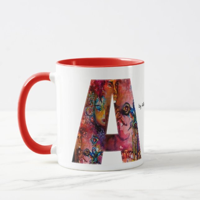 MUG EXCALIBUR A LETTRE / MONOGRAM IMAGINAIRE (Gauche)