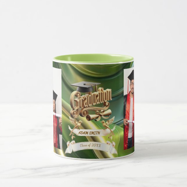 Mug "Excellence Émeraude : Or & Vert Édition 2026" (Centre)