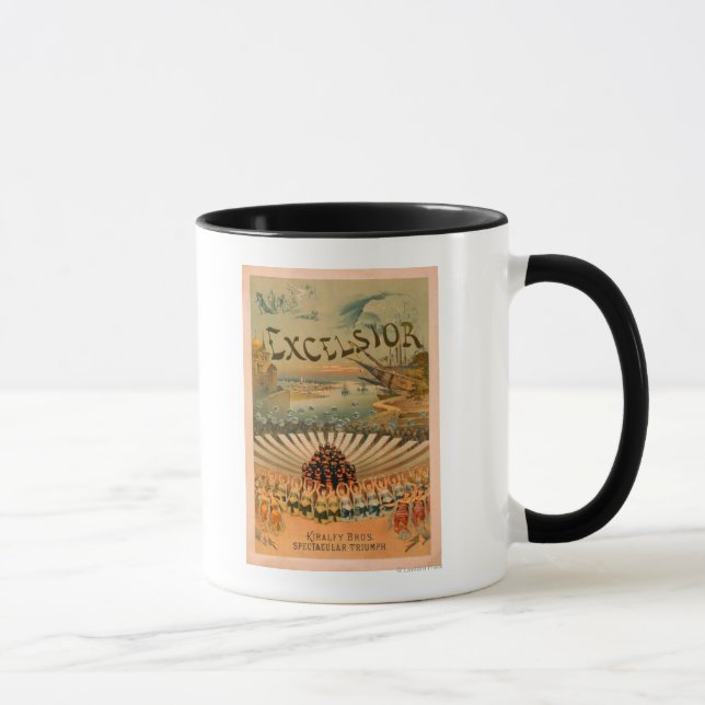 Mug Excelsior Kiralfy Spectacular Triumph Theatre (Droite)
