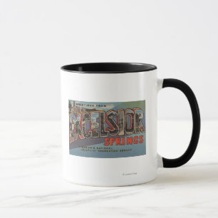 Mug Excelsior Springs, Missouri - Grande Lettre