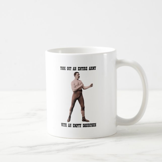 Mug Excessivement un homme viril véritable (Droite)