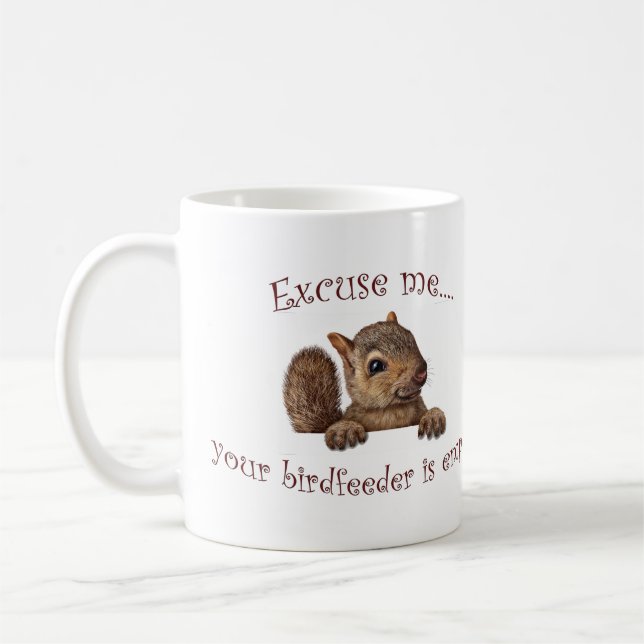 Mug Excusez-moi...votre chargeur d'oiseaux est vide (Gauche)