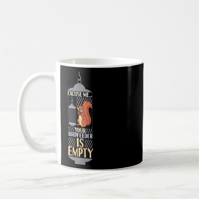 Mug Excusez-Moi Votre Oiseau Est Un Oiseau Vide F (Gauche)