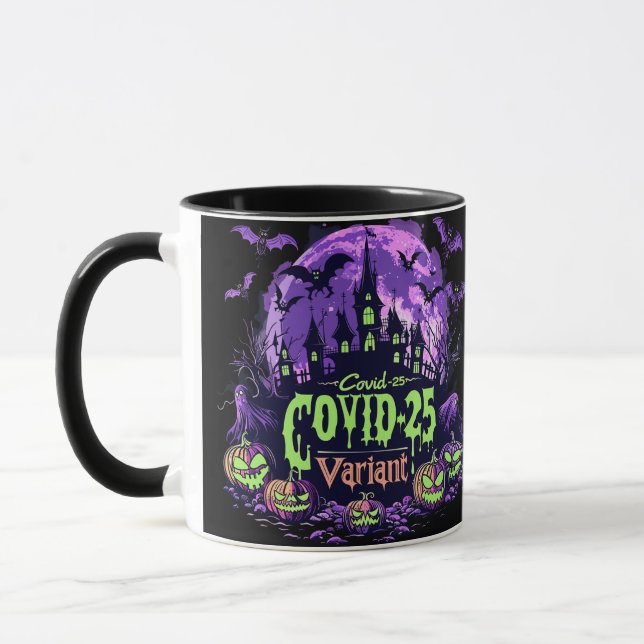Mug ExDesigner | Halloween | Variante Covid-25 (Gauche)