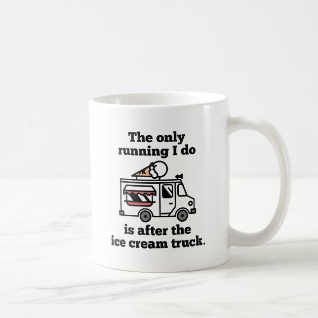 Mug Exécution de crème glacée (Droite)