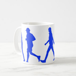 Mug Exécution De L'Exercice De Jogging
