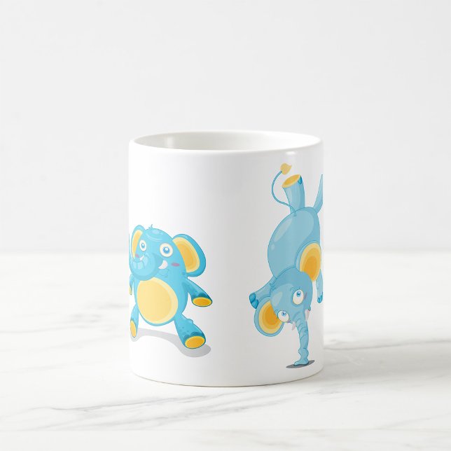 Mug Exécution d'éléphant (Créateur téléchargé)