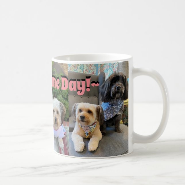 Mug Exemple Pawsome 11oz de chiot par Zazz_it (Droite)