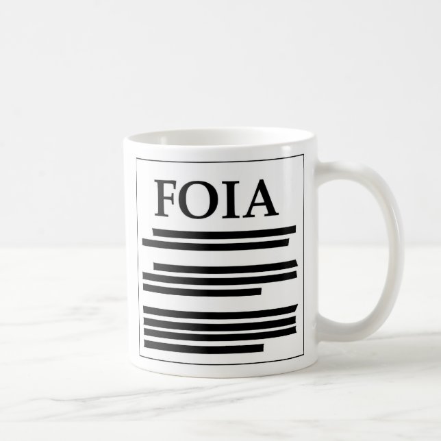 Mug Exempt de la Loi de l'information (Droite)