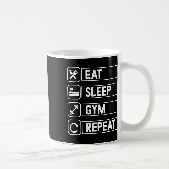 Mug Exercice Bodybuilding Gym (Droite)
