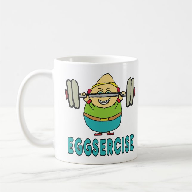 Mug Exercice de jeu d'oeufs Eggsercise (Gauche)