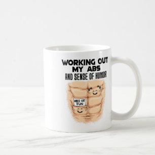Mug Exercice drôle des abdos Musculation Bodybuilding
