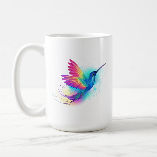 Mug Exotic Rainbow Hummingbird (Gauche)