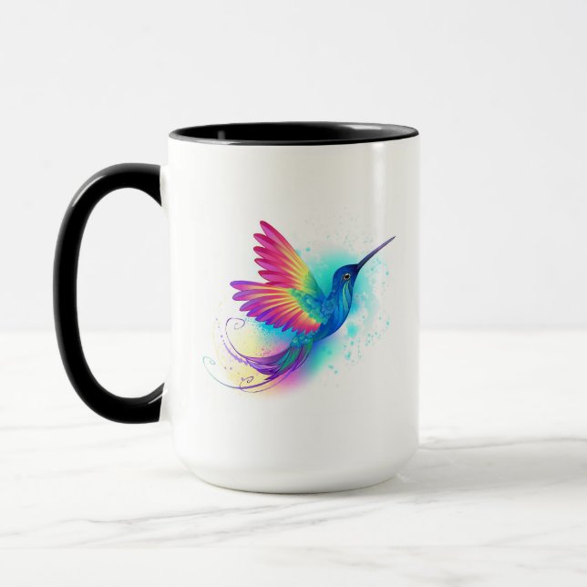 Mug Exotic Rainbow Hummingbird (Gauche)