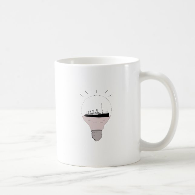 Mug Expédier dans une ampoule (Droite)