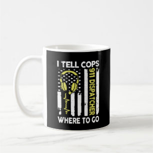Mug Expéditeur Je Dis Aux Policiers Où Aller