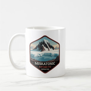 Mug Expédition Antarctique Miskatonic Voyage Vintage