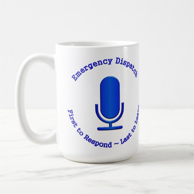 Mug Expédition d'urgence : Commencez par répondre Dern (Gauche)