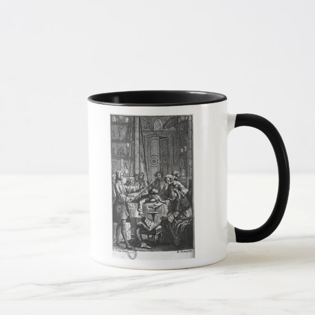 Mug Expérience électrique faite sur un homme (Droite)