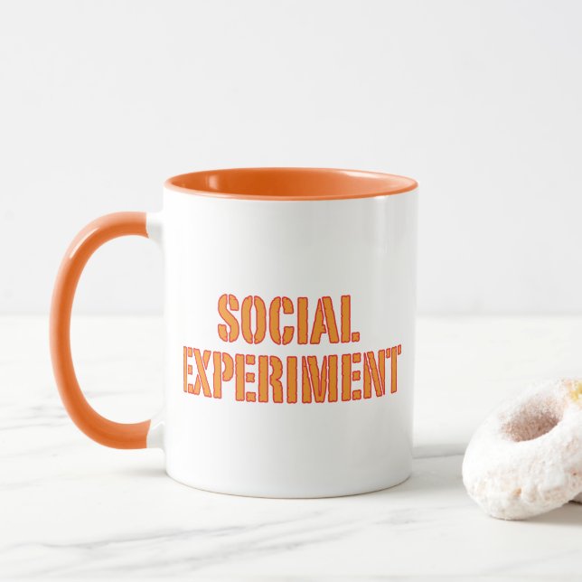 Mug Expérience sociale (Avec donut)