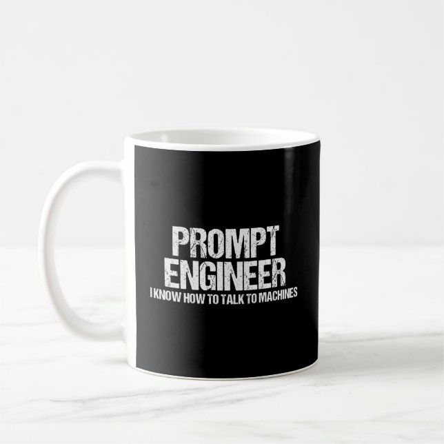 Mug Expert Ai de l'ingénieur d'invite (Gauche)