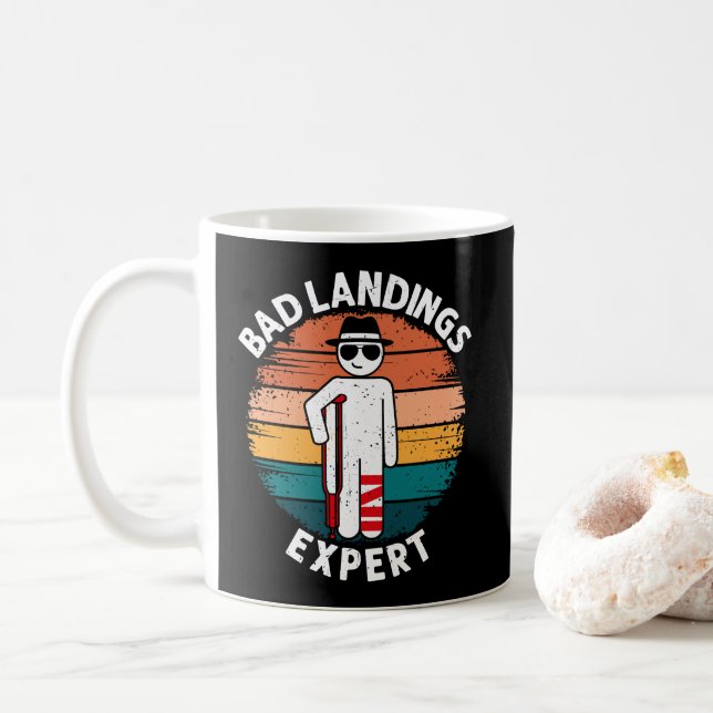Mug Expert en atterrissage raté Récupération de blessu (Avec donut)